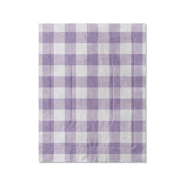 Buffalo Plaid Lilac in Twin (68" x 88") Size