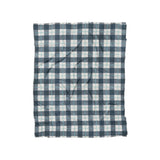 Wallace Plaid Blue & Teal in Twin (68" x 88") Size