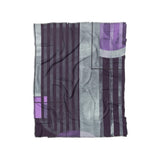 Gordian Dark Purple in Twin (68" x 88") Size
