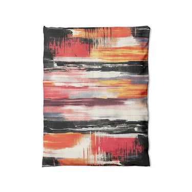 Jörgan Red & Black in Twin (68" x 88") Size