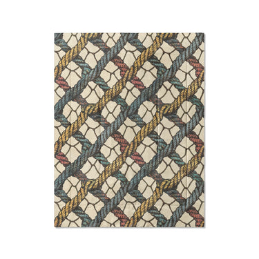 Naval Rope Multicolor in Twin (68" x 88") Size