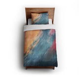 Eloise Blue & Pink in Twin (68" x 88") Size