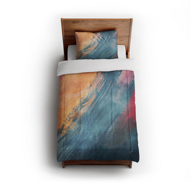 Eloise Blue & Pink in Twin (68" x 88") Size