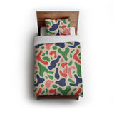 Cosimo Blue Green Red in Twin (68" x 88") Size