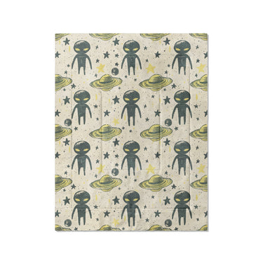 Space Aliens in Twin (68" x 88") Size