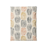 Horatio Ivory & Orange in Twin (68" x 88") Size