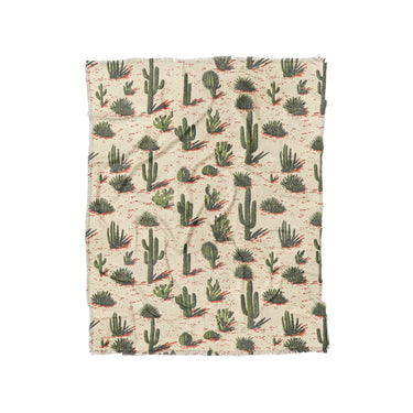 Desert Cacti in Twin (68" x 88") Size