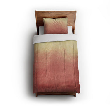 Kieran Watercolor Peach Ombre in Twin (68" x 88") Size