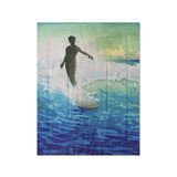 Hawaii Surfer by Charles Bartlett in Twin (68" x 88") Size