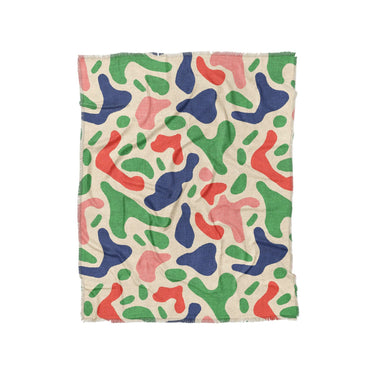 Cosimo Blue Green Red in Twin (68" x 88") Size