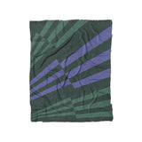 Prisma Mint & Periwinkle in Twin (68" x 88") Size