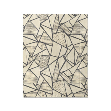 Harlan Ivory & Black in Twin (68" x 88") Size