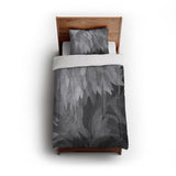 Dianthus Greyscale in Twin (68" x 88") Size