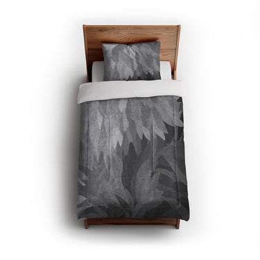 Dianthus Greyscale in Twin (68" x 88") Size