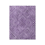 Hoffman Purple in Twin (68" x 88") Size