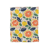 Pamplemousse and Bay Leaf in Twin (68" x 88") Size