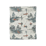 Gone Fishing in Twin (68" x 88") Size