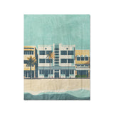 Art Deco Beach in Twin (68" x 88") Size