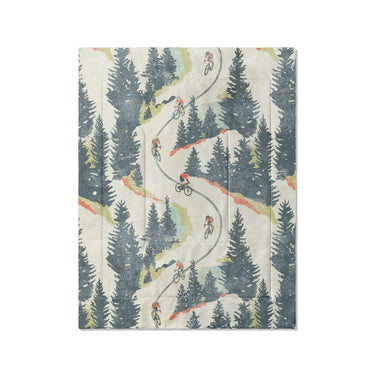 Downhill Descent in Twin (68" x 88") Size