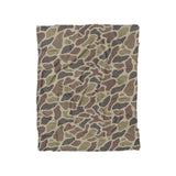 Duck Camo Brown in Twin (68" x 88") Size
