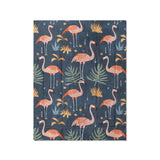 Flamingo Paradise in Twin (68" x 88") Size
