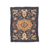 Baldwin Navy & Red in Twin (68" x 88") Size