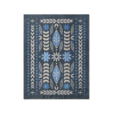 Topanga Navy & Columbia in Twin (68" x 88") Size
