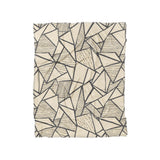 Harlan Ivory & Black in Twin (68" x 88") Size