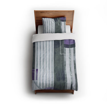 Gordian Purple in Twin (68" x 88") Size