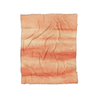 Ophelia Watercolor Peach Balayage in Twin (68" x 88") Size