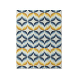 Jasper Blue & Gold in Twin (68" x 88") Size