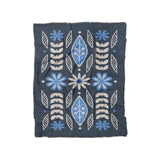 Topanga Navy & Columbia in Twin (68" x 88") Size