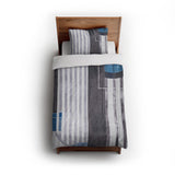 Gordian Blue in Twin (68" x 88") Size