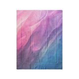 Cirrus Blue & Magenta in Twin (68" x 88") Size