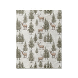 Forest Deer in Twin (68" x 88") Size