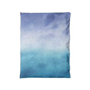 Micah Watercolor Blue & Teal in Twin (68" x 88") Size