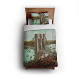 Brooklyn Bridge in Twin (68" x 88") Size