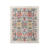 Corriana Navy & Red in Twin (68" x 88") Size