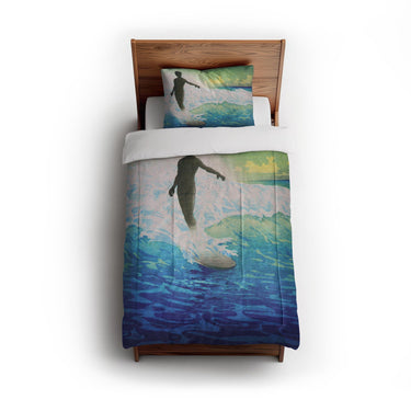 Hawaii Surfer by Charles Bartlett in Twin (68" x 88") Size