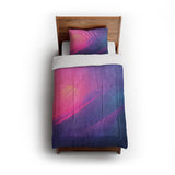 Siderays Blue & Pink in Twin (68" x 88") Size