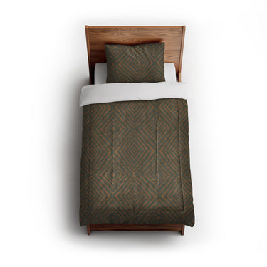 Terlingua Olive & Terracotta in Twin (68" x 88") Size