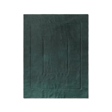 Keanu Watercolor Deep Teal Ombre in Twin (68" x 88") Size