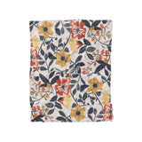 Caroline Blue & Red in Twin (68" x 88") Size