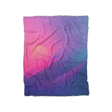 Siderays Blue & Pink in Twin (68" x 88") Size