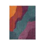 Soraya Multicolor Midtone in Twin (68" x 88") Size