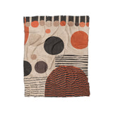 Charl Orange & Taupe in Twin (68" x 88") Size