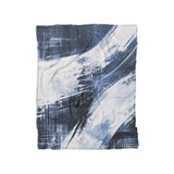 Emil Navy Blue in Twin (68" x 88") Size
