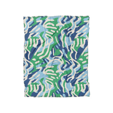 Leonardo Blue Green in Twin (68" x 88") Size