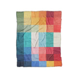 Polyphony Multicolor Vibrant in Twin (68" x 88") Size