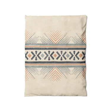 Loxcie Ivory & Blue in Twin (68" x 88") Size